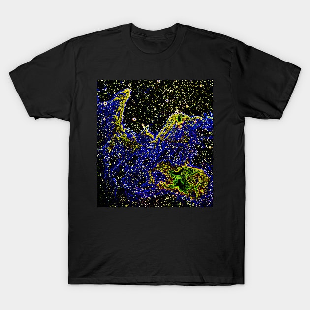 Black Panther Art - Glowing Edges 580 T-Shirt by The Black Panther